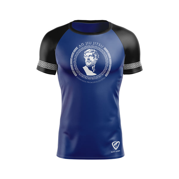 Black/Blue Denny Prokopos Classic Rash Guard